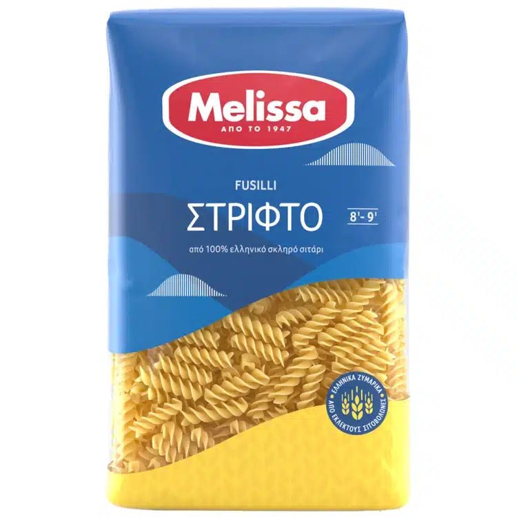 Fusilli (500g) Melissa von Melissa bei Araxxon  - Hochwertiges griechisches Produkt.   Fusilli (500g) Melissa από Melissa στο Araxxon  - Αυθεντικό ελληνικό προϊόν.